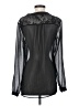 The Limited 100% Polyester Black Long Sleeve Blouse Size S - photo 2