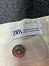 Zara 100% Cotton Ivory Jeans Size 2 - photo 7