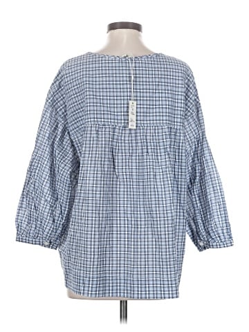 Max Studio 3/4 Sleeve Button-Down Shirt (view 2)
