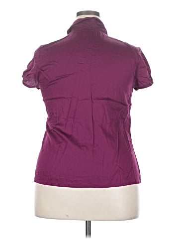 Ann Taylor Factory Short Sleeve Blouse (view 2)