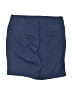Class Club 100% Polyester Solid Blue Shorts Size 12 - photo 2