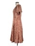 Lucy Paris 100% Polyester Multi Color Brown Cocktail Dress Size S - photo 5