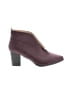 Journee Collection Burgundy Ankle Boots Size 11 - photo 1