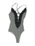 Cupshe Houndstooth Silver One Piece Swimsuit Size S - photo 1