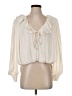 Zara Ivory 3/4 Sleeve Blouse Size XS - photo 1