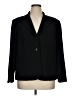 Emily... 100% Polyester Black Blazer Size 16 - photo 1