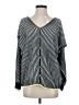 Assorted Brands 100% Acrylic Stripes Black Pullover Sweater Size S - photo 1