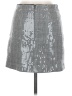 Zadig & Voltaire Tweed Silver Formal Skirt Size 36 waist - photo 2