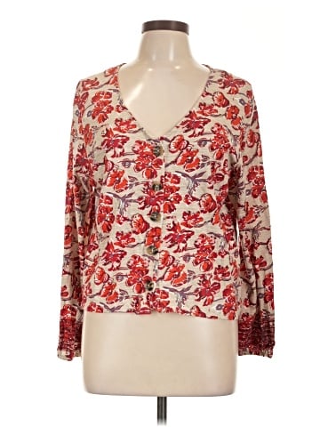 Tribal Long Sleeve Blouse (view 1)