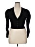 Danielle Bernstein Black Cardigan Size XL - photo 1