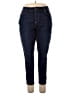 St. John's Bay Solid Blue Jeans Size 18 - photo 1
