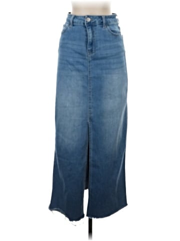 OAT Denim Skirt (view 1)