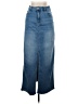 OAT Blue Denim Skirt Size 0 - photo 1