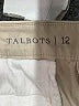 Talbots Solid Tan Khaki Shorts Size 12 - photo 3