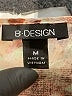 B-Design 100% Polyester Ivory 3/4 Sleeve Blouse Size M - photo 7