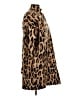 DemyLee Animal Print Brown Coat Size 12 - photo 4