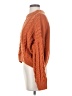 Debut 100% Polyester Solid Orange Pullover Sweater Size S - photo 5
