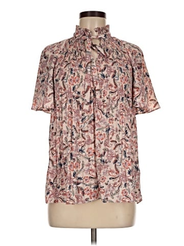 Lauren by Ralph Lauren Short Sleeve Blouse (view 1)
