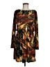SOHO Apparel Ltd Print Brown Casual Dress Size M - photo 1