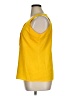 Essentials 100% Polyester Yellow Sleeveless Blouse Size XL - photo 5