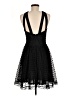 Moda International 100% Polyester Black Cocktail Dress Size 8 - photo 2