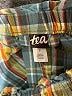 Tea 100% Cotton Plaid Blue Skirt Size 7 - photo 3