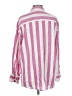 H&M Stripes Pink Long Sleeve Button-Down Shirt Size S - photo 2