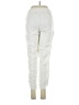 Caslon 100% Linen White Linen Pants Size XS - photo 2