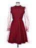 Assorted Brands Polka Dots Burgundy Cocktail Dress Size M - photo 1