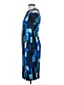 Calvin Klein Graphic Blue Cocktail Dress Size 4 - photo 5