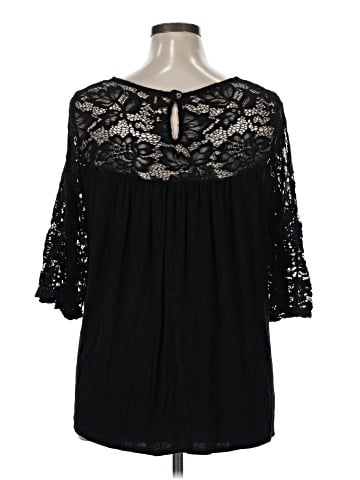 MANGOPOP Collection 3/4 Sleeve Blouse (view 2)