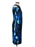 Calvin Klein Graphic Blue Cocktail Dress Size 4 - photo 4