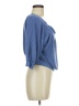 Don't Ask Why Blue 3/4 Sleeve Top One size - photo 4