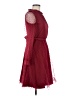 Assorted Brands Polka Dots Burgundy Cocktail Dress Size M - photo 4