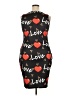 Unbranded 100% Polyester Hearts Black Cocktail Dress Size 3XL - photo 2
