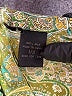 Unbranded 100% Silk Paisley Green Silk Skirt Size 1 - 2 - photo 4