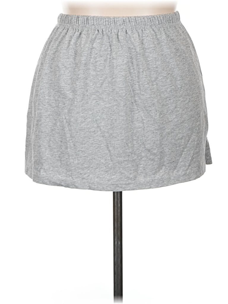 Assorted Brands Casual Skirt In Gray