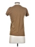 Rag & Bone Solid Brown Short Sleeve T-Shirt Size S - photo 2