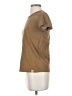 Rag & Bone Solid Brown Short Sleeve T-Shirt Size S - photo 5