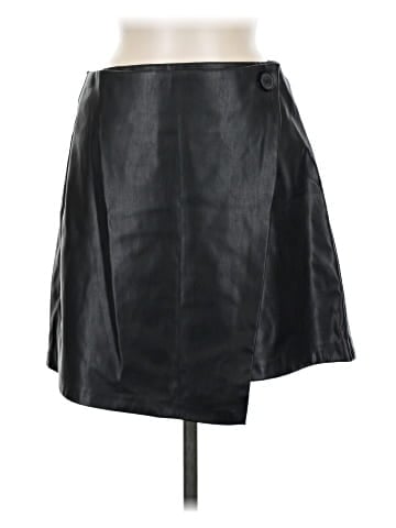Kohl's Faux Leather Skirt (view 1)