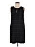 Theory Plaid Black Casual Dress Size 8 - photo 1