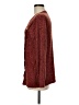 Unbranded Solid Burgundy Pink Cardigan Size M - photo 5