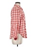 En Creme Plaid Red Long Sleeve Button-Down Shirt Size M - photo 4