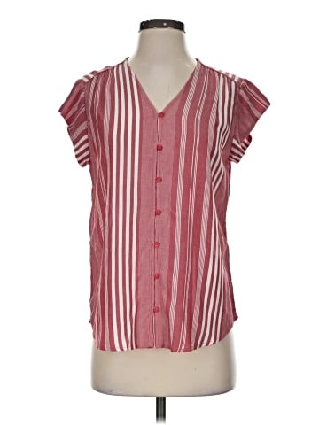 Liz Claiborne Short Sleeve Blouse (view 1)