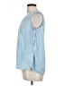 Assorted Brands Blue Sleeveless Blouse Size L - photo 5