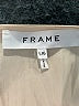 FRAME 100% Polyester Tan Short Sleeve Blouse Size L - photo 7