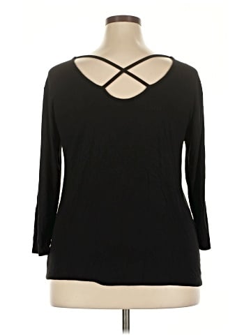 Bebe 3/4 Sleeve Top (view 2)