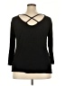 Bebe Black 3/4 Sleeve Top Size 3X - photo 2