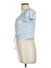 No Boundaries 100% Polyester Blue Short Sleeve Top Size L - photo 5