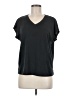 Edgely Black Short Sleeve Top Size M - photo 1